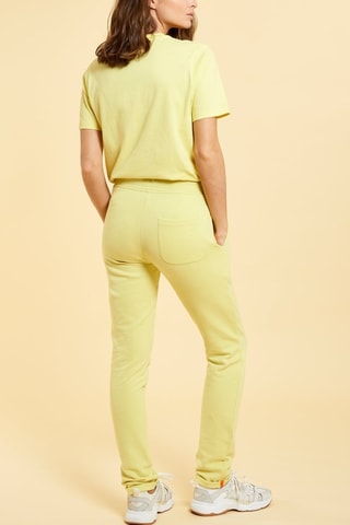 Pantalón de tiro alto Noemie - Amarillo