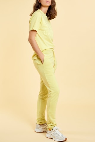 Pantalón de tiro alto Noemie - Amarillo