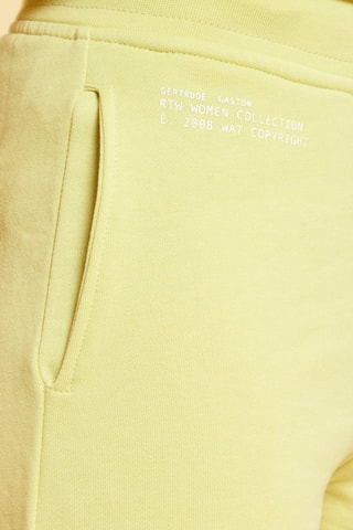 Pantalón de tiro alto Noemie - Amarillo