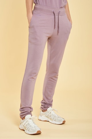 Pantalón de tiro alto Noemie - Violeta