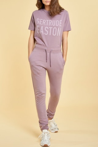 Pantalón de tiro alto Noemie - Violeta