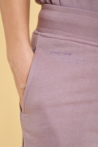 Pantalón de tiro alto Noemie - Violeta