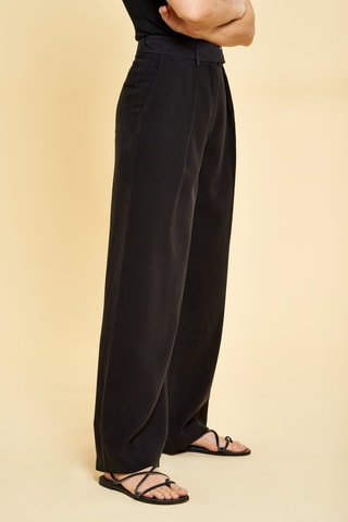 Pantalon taille haute Sylvie - Noir