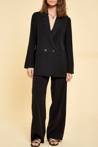 Pantalon taille haute Sylvie - Noir