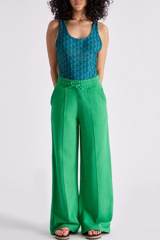 Jogging de tiro alto Emma - Verde