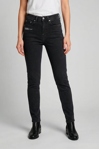 Vaquero de tiro alto Anna - Negro