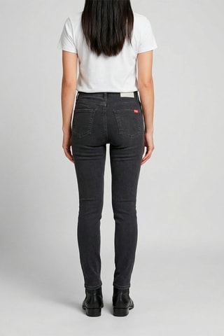 Vaquero de tiro alto Anna - Negro