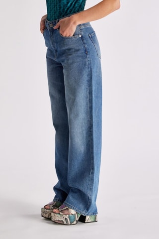 Jean taille haute Leana - Bleu