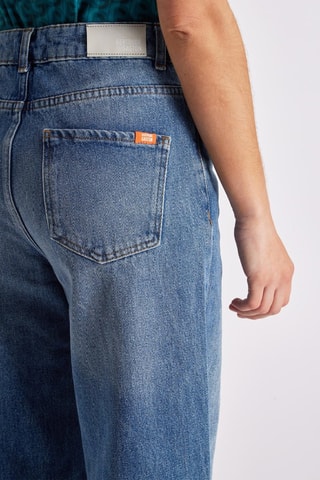 Jean taille haute Leana - Bleu