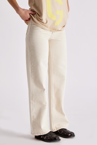 Vaquero de tiro alto Leana - Crudo