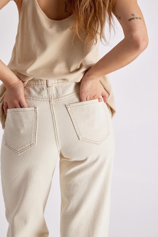 Vaquero de tiro alto Leana - Crudo