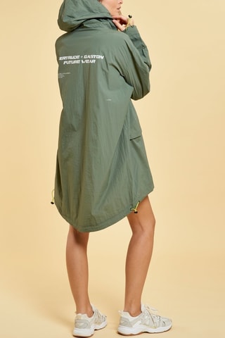 Parka con capucha unisex Gabriel - Verde oscuro