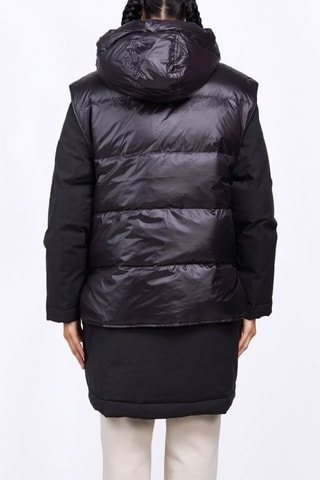 Parka reversible y chaleco Tracy - Negro