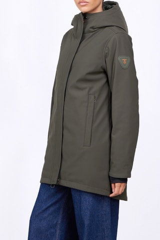 Parka con capucha Christine - Caqui