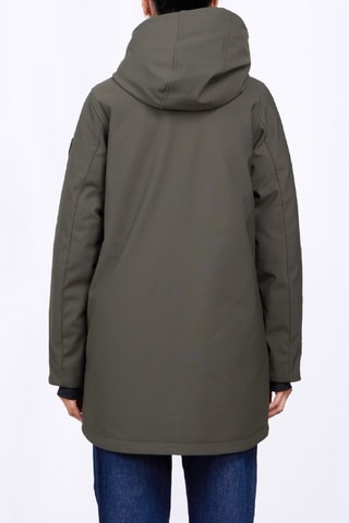 Parka con capucha Christine - Caqui