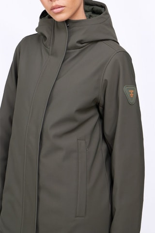 Parka con capucha Christine - Caqui