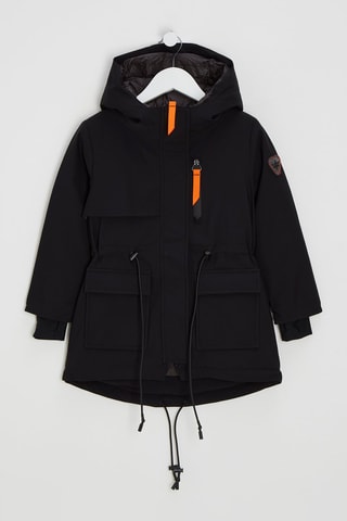 Parka con capucha Littara - Negro