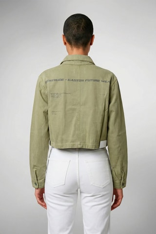 Chaqueta vaquera Nathalie - Caqui