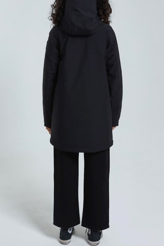 Chaqueta con capucha Christina - Negro