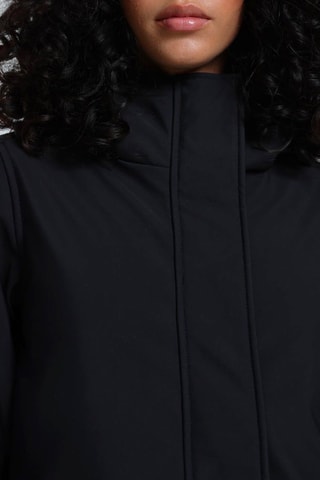 Chaqueta con capucha Christina - Negro