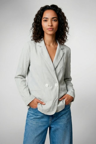 Chaqueta Gaëlle - Gris claro