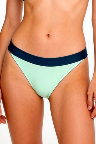 Braga de bikini Jeanine - Verde agua y azul marino