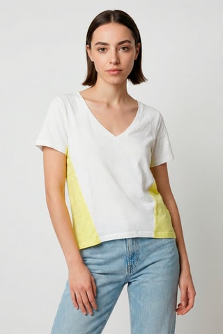 T-shirt Perrine - Jaune