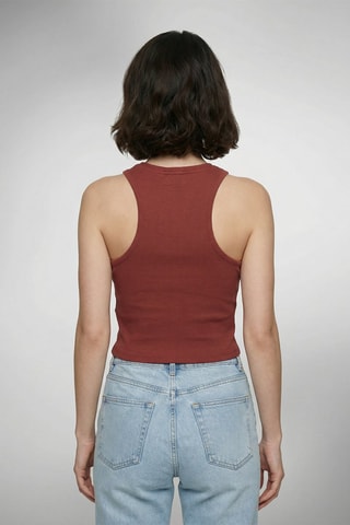 Crop top Maddie - Burdeos