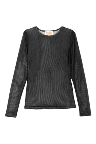 Top Fanny - Gris oscuro