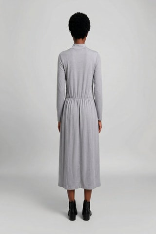 Vestido midi Morgane - Gris claro