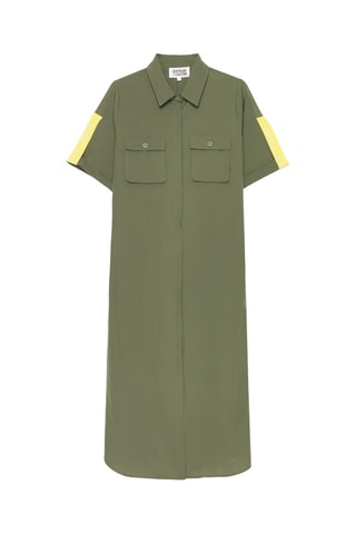 Vestido camisero Vera - Caqui