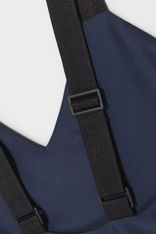 Vestido recto Lola - Azul marino