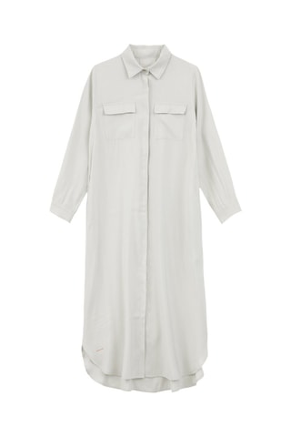 Vestido camisero Vero - Gris claro