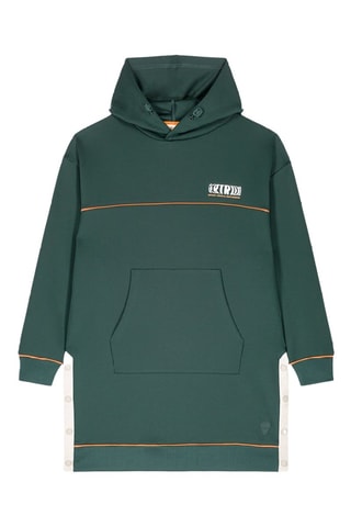 Vestido sudadera Gloria - Verde oscuro