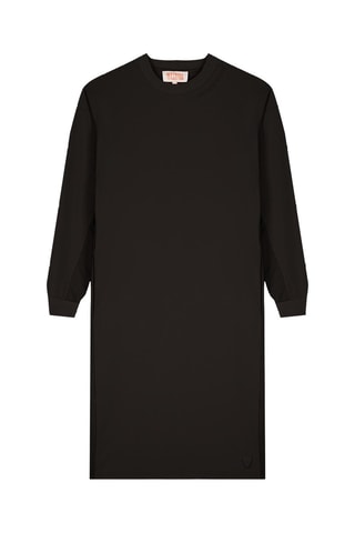 Vestido sudadera Regine - Negro
