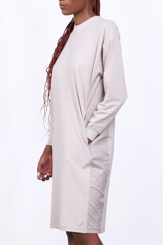 Vestido sudadera Regine - Gris claro