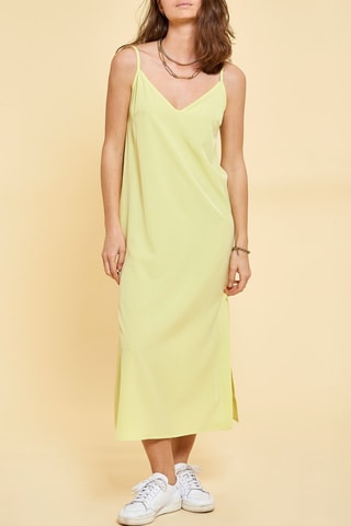 Vestido recto Maya - Amarillo