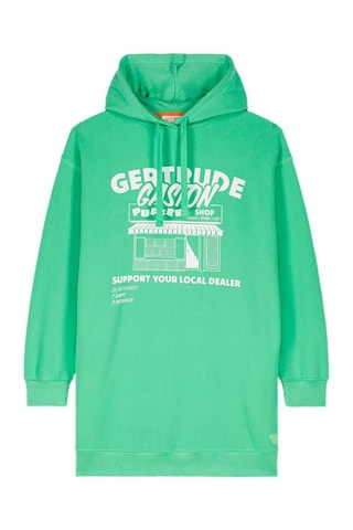 Vestido sudadera Salome - Verde claro