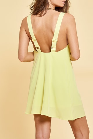 Vestido trapecio Lola - Amarillo