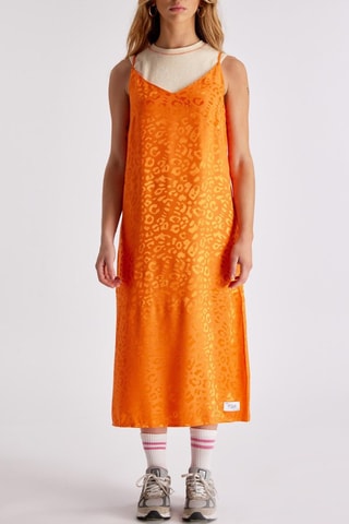 Vestido midi Galith - Naranja