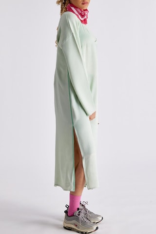 Vestido midi Garance - Verde agua