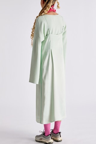 Vestido midi Garance - Verde agua