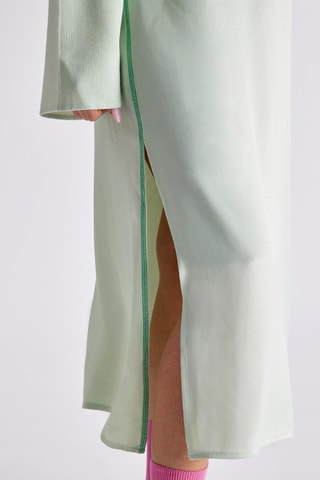 Vestido midi Garance - Verde agua