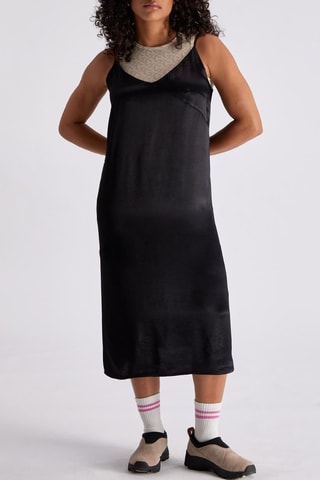 Vestido midi Garance - Negro