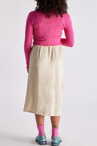 Vestido midi Garance - Beige