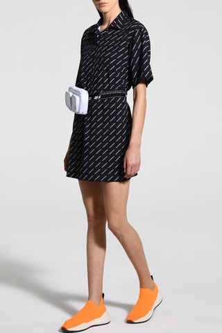 Vestido recto Elodie - Negro