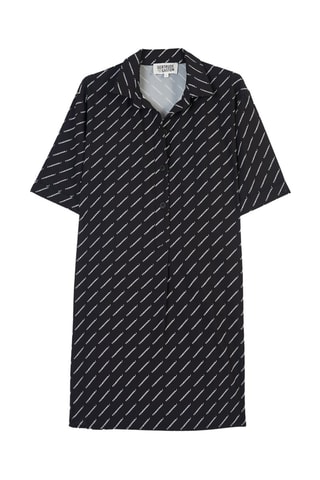 Vestido recto Elodie - Negro