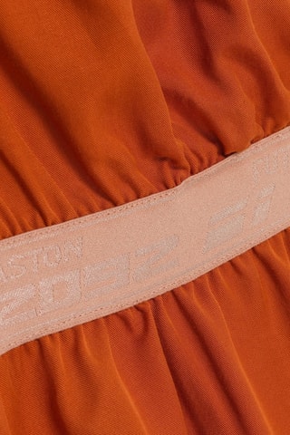 Vestido evasé Lise - Naranja