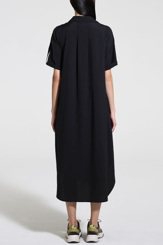 Vestido camisero Vera - Negro