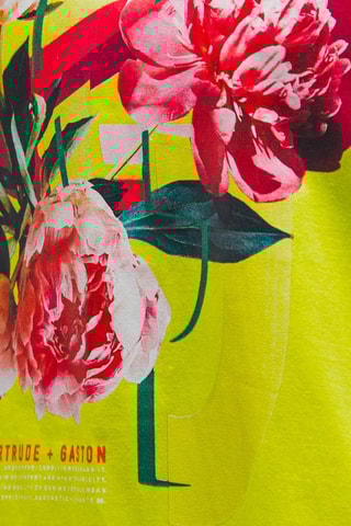 Rechte Jurk Monique - Limoengroen